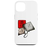 Sumi-E Ink Art VENTRAL View Stingray Encre ESTHÉTIQUE Anatomie Coque pour iPhone 13