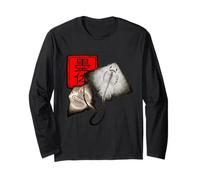 Sumi-E Ink Art VENTRAL View Stingray Encre ESTHÉTIQUE Anatomie Manche Longue