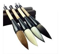Sumi Lot de 4 grands pinceaux de calligraphie chinoise