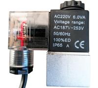 Suministros Orozco Electrovanne pour Compresseur d'Air Silencieux et Sans Huile 220 V