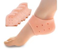 Sumiwish [6x] Chaussette de Talon, Manches de Talon, Protège Talon Silicone, Tasses de Talon pour la Douleur De Talon, Guérir les Talons Fendus Secs, Tendinite d'Achille.