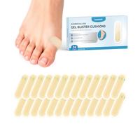 Sumiwish Pansements pour Ampoules aux Pieds, Hydrocolloïdes Autoadhésif Pansement, Imperméables, Invisible Blister Bandages, Prévention et Guérison des Ampoules, 26 Pcs Pour Pieds