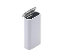 SUMKTO Blanc Mini Portable Chewing Gum Organisateur Boîte Flip Couverture avec Couvercle Petite Capsule Médecine Boîte De Rangement Boîte d'emballage De Bonbons