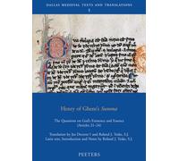 Summa the questions on god's existence and essence (articles 21-24)