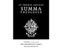 Summa Theologiae, Summa Theologiae Series Aquinas Thomas (Auteur)