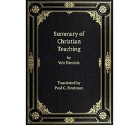 Summary of Christian Teaching for Young People