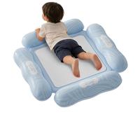 Summer Aquatic Recliner - Buoyant Cushion Raft, Single Durable Vinyl Drifter for Outdoor Ponds, in-Ground Basin Accessory, Vacation Supply, Foldable Relaxing Sling for Sea Waves Or Garden Lido