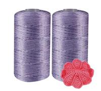Summer Art Yarn Cord - Fade Resistant Nylon, 150m Length Roll Crocheting String, Handmade Sun Hat Crafting Supply, Smooth Bright Texture Fabric Rope | Knitting Twine for Crafters & Women