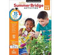 Summer Bridge Activities Workbook-Bridging Grades 4 to 5 in Just 15 Minutes a Day, Reading, Writing, Math, Science, Social Studies, Summer Learning Activity Book With Flash Cards (160 pgs)