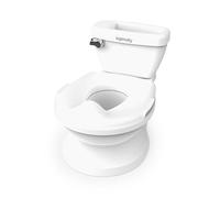 Summer by Ingenuity My Size Potty Pro en blanc, toilettes d'apprentissage de la propret pour bb, son de chasse d'eau raliste, pour les moins de 18 mois, jusqu' 22,6kg