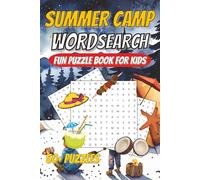 Summer Camp Word Search Puzzle Book: Word Searches with Easy to Read Print about Summer Camp, Nature, Camp fire, Adventure and More | 6x9 inches, 110 ... for Vacations, Holidays and Brain Activity