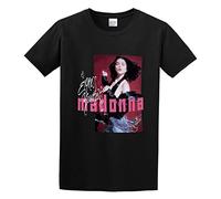 Summer Classic Round Neck T-Shirt Madonna Express Yourself T-Shirt Black S