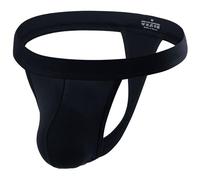 Summer Code String Homme Ficelle Bikini Extensible sous-vêtements Slip Taille Basse Respirant Thong, Noir, L