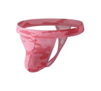 Summer Code String Homme Ficelle sous-vêtements Tanga Respirant en Micro Mesh T-Back Thong élasthanne Underwear, XXL,