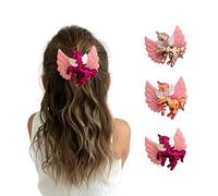 Summer Crystal Lot de 3 pinces à cheveux en forme de licorne à paillettes - Parfaites pour les filles à partir de 3 ans, idéales pour les anniversaires, les vacances, les fêtes et au quotidien