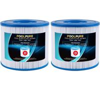 Summer Escapes Lot de 2 filtres de Remplacement pour Piscine et Spa de Type D,Summer Waves P57100102,P57000104