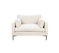 SUMMER - Fauteuil en tissu blanc Blanc