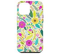 Summer Flower Modern Colorful Cute Garden Botanical Floral Coque pour iPhone 12 Pro Max