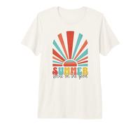 Summer Focus on The Good Retro Esthetic T-Shirt Haut de Gamme