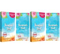 Summer Foot masque pour les pieds premium pour éliminer les callosités I pieds veloutés doux et tendres après une seule application J'ai testé dermatologiquement (Lot de 2)