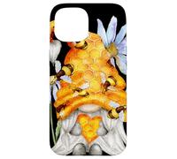 Summer GNOME for Bee Keeper Daisy Flower and Honey Bee GNOME Coque pour iPhone 15