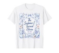 Summer I Turned 11 Coastal Bow Coquillage 11e Anniversaire 2015 T-Shirt