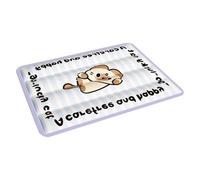 Summer Ice Pad - Tapis rafraîchissant pour chien, lit portable en gel pour animal de compagnie, tapis frais , tapis de couchage rafraîchissant et respirant, antidérapant, accessoire de