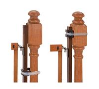 Summer Infant Kit de montage pour porte de rampe - Convient aux rampes rondes ou carrées, s'adapte à la plupart des portails pour bébé jusqu'à 94 cm de haut, portail vendu séparément