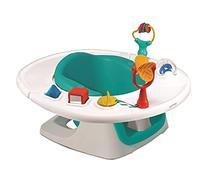 SUMMER INFANT Réhausseur superseat bébé 4en1, activités, plateau amovible, positionneur de siège réglable, bleu bleu TU