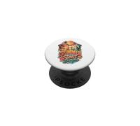 Summer is Where My Soul Breathes Tropical Beach Amateurs de Surf PopSockets PopGrip Adhésif
