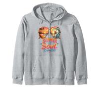 Summer is Where My Soul Breathes Tropical Beach Amateurs de Surf Sweat à Capuche