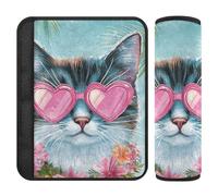 Summer Lot de 2 housses de ceinture de sécurité pour la plupart des voitures, camions, sacs à dos, 25,4 x 19,6 cm