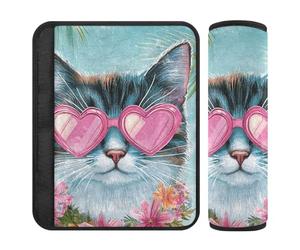 Summer Lot de 2 housses de ceinture de sécurité pour la plupart des voitures, camions, sacs à dos, 25,4 x 19,6 cm