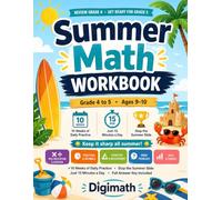 Summer Math Workbook: Grade 4 to 5: 10 Weeks of Daily Practice to Stop the Summer Slide | Multiplication, Long Division, Fractions, Decimals & ... Grade & Get Ready for 5th | With Answer Key