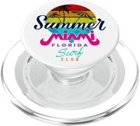 Summer Miami Beach Sunset Tee Shirts, I Love Miami, Miami PopSockets PopGrip pour MagSafe