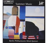 Summer Music : Barber, Carter, Schuller, Machala Quint. À Vents De Philh. De Berlin