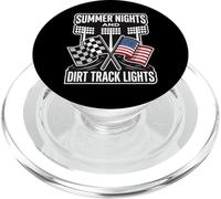 Summer Nights and Dirt Track Lights Course PopSockets PopGrip pour MagSafe