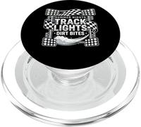 Summer Nights Track Lights Dirt Bites Design Dirt Track PopSockets PopGrip pour MagSafe