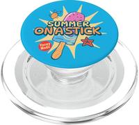 Summer on a Stick I Fun Vacation avec de la crème glacée PopSockets PopGrip pour MagSafe