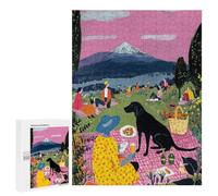 Summer Picnic in The Park Puzzle 1000 Pièces Educa Jouet en Bois Cadeau Unique Décoration Intérieure Jeu Éducatif Challenge Toy Adultes Et Enfants À Partir De 14 Ans 500 PCS
