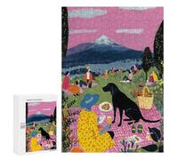 Summer Picnic in The Park Puzzle 1000 Pièces Educa Jouet en Bois Cadeau Unique Décoration Intérieure Jeu Éducatif Challenge Toy Adultes Et Enfants À Partir De 14 Ans 300 PCS