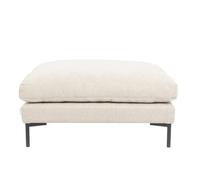 SUMMER - Pouf en tissu blanc Blanc