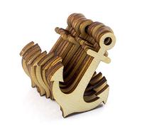 Summer-Ray Lot de 50 ancres en bois découpées au laser 5,1 cm