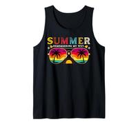 Summer Remembering My Why Shirt Funny Summer Break Citation Débardeur