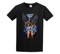 SUMMER RETREAT Men's Casual Shirt Bill and Ted Resized Soft and Light Black S