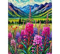 Summer’s Fading Breath Undated Weekly Planner: Oil Style Art | Crescent Moon Aesthetic | Journal or Notebook for School, College, Work or Play | Monthly Reflection Pages