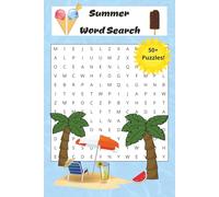 Summer Season Word Search: Word searches with easy to read print about Summer and the Season Celebration. | 6x9 inches, 110 Pages | 50+ Puzzles... Gifts for Vacations, Holidays and Free Time