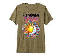 Summer Solstice First Day of Summer Litha Paganisme Midsummer T-Shirt Haut de Gamme