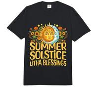 Summer Solstice Litha Blessings Paganisme Pagan Holiday Comfort Colors Adult Heavyweight T-Shirt