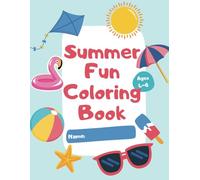 Summer Splash: A Fun-Filled Coloring Adventure for Kids Ages 4-8!